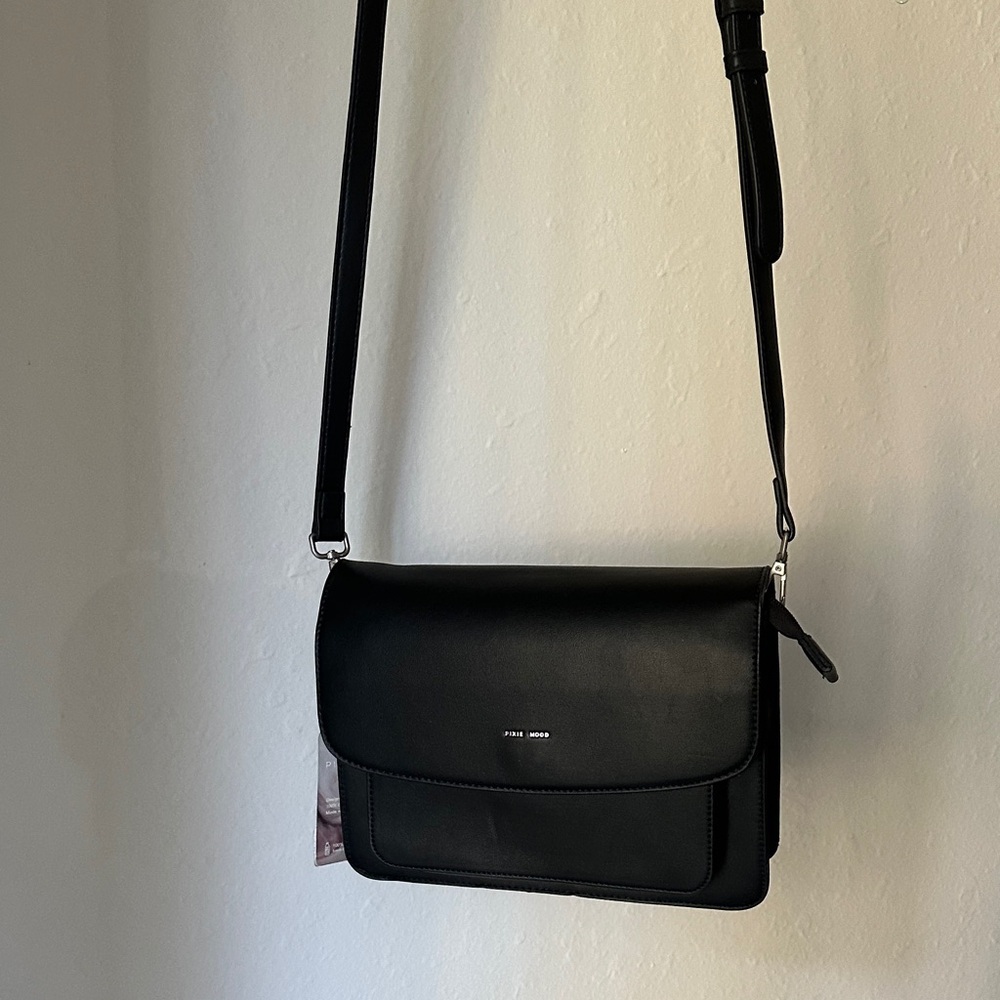 Pixie Mood Black Crossbody Bag
